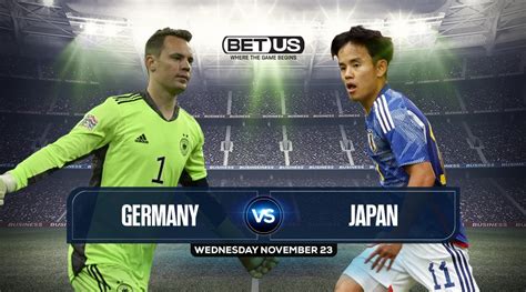 germany vs japan odds|Japan vs. Germany Prediction, Odds, and Lineups for the 2022 World Cup.